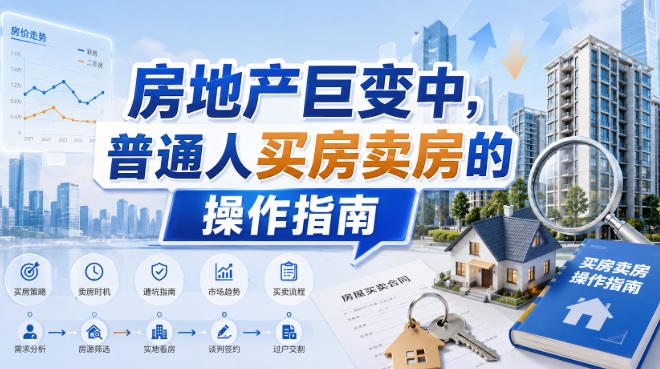 付费文章:房地产巨变中,普通人买房卖房的操作指南【上篇+下篇】-MFXUI中国站